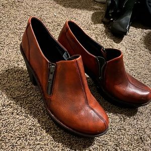 Born red heeled bootie